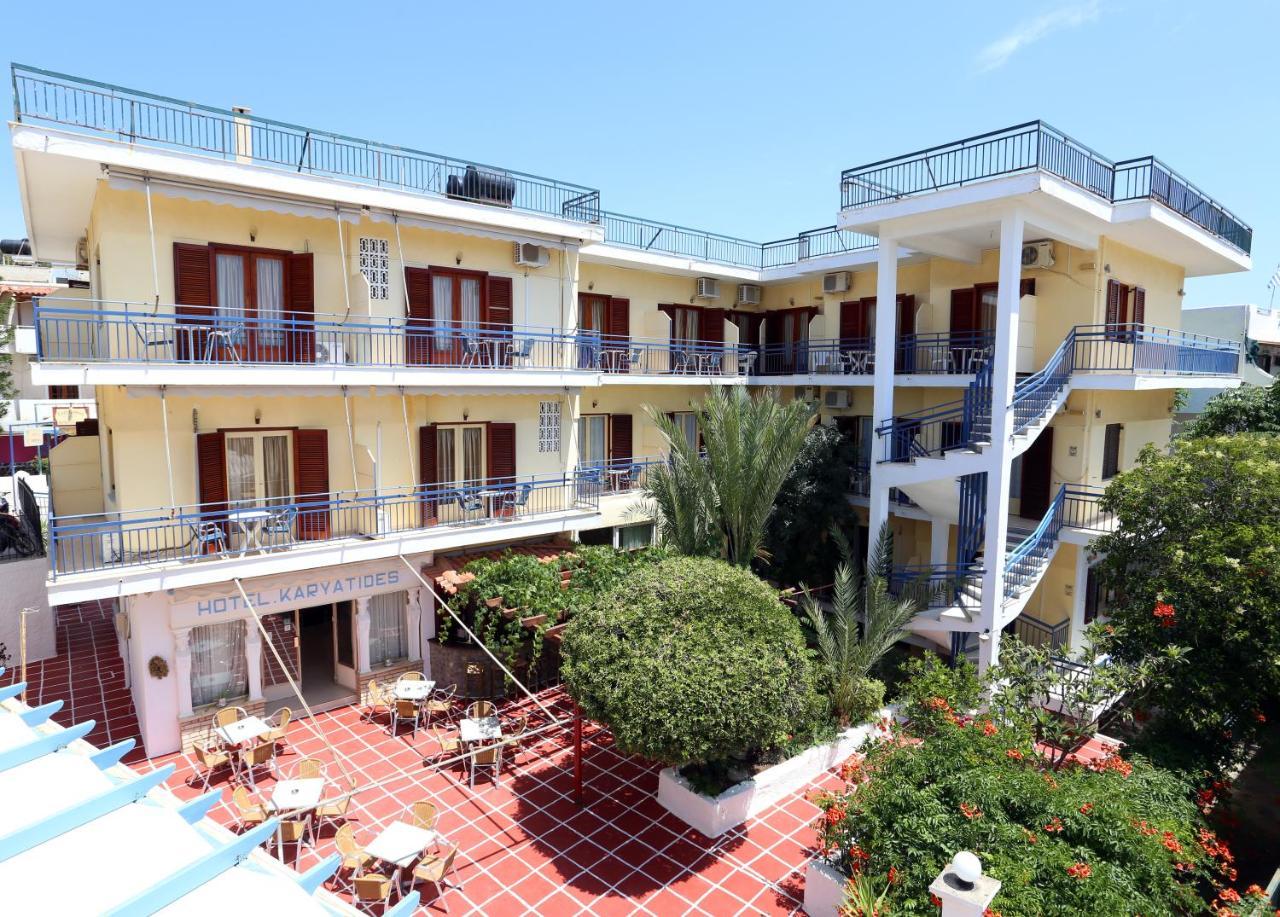 Hotel Karyatides Agia Marina  المظهر الخارجي الصورة