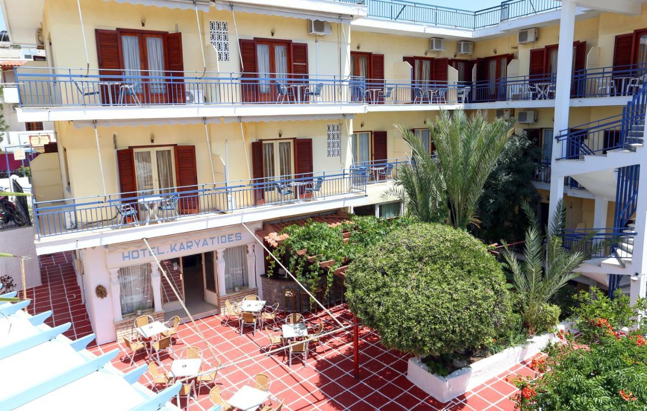 Hotel Karyatides Agia Marina  المظهر الخارجي الصورة